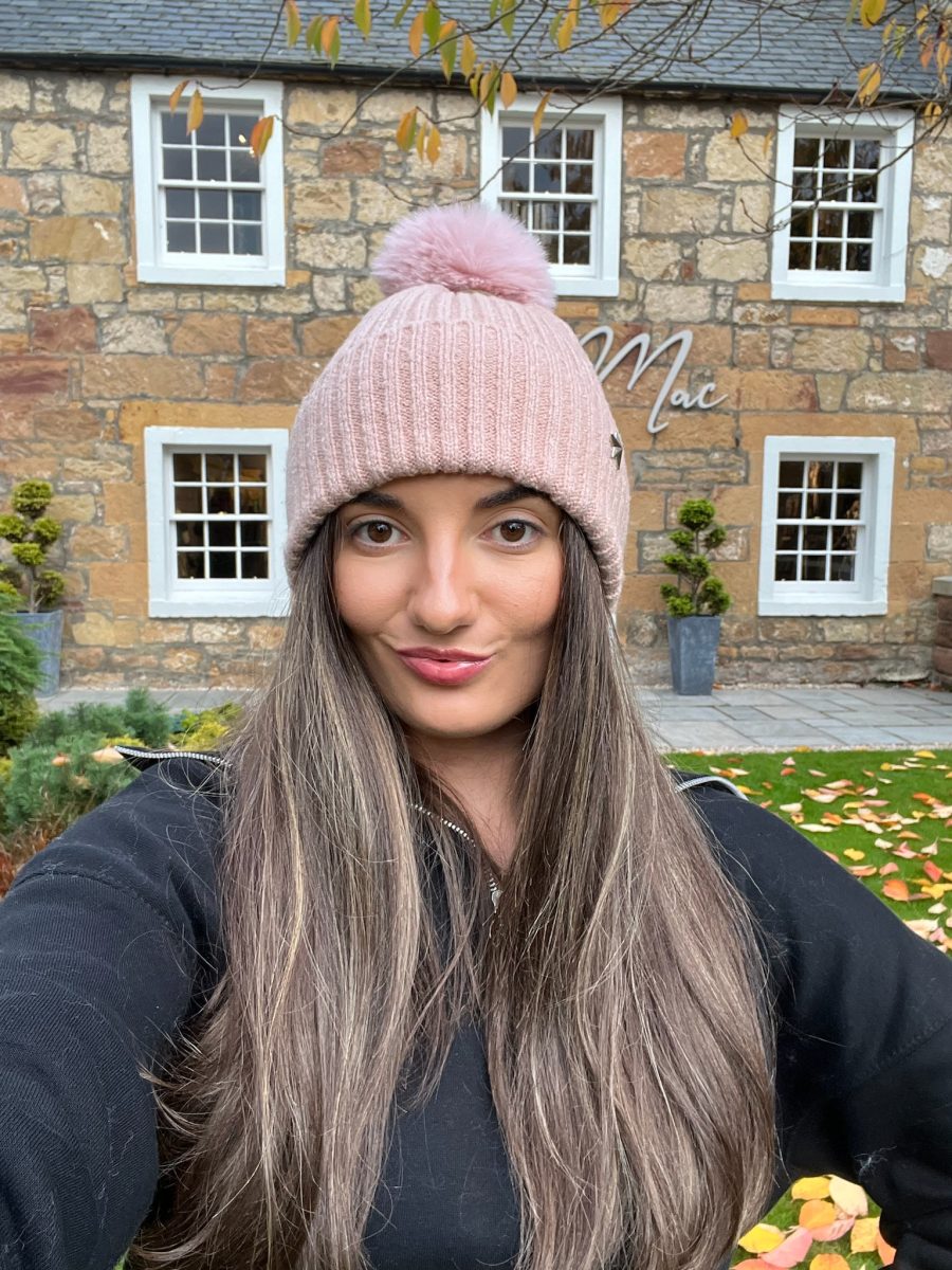 Baby Pink Pom Pom Hat Beccamac